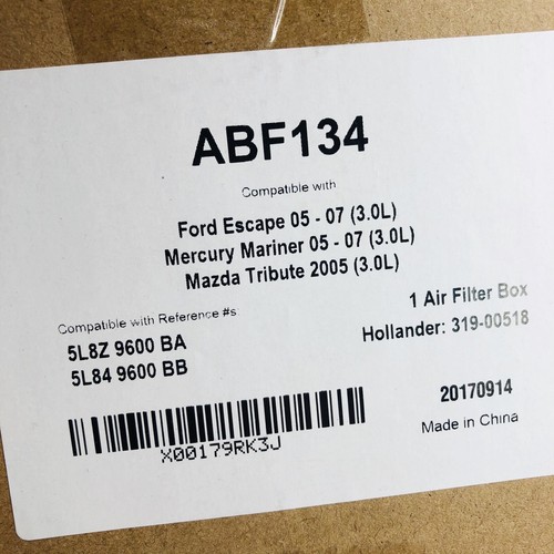 AIR FILTER BOX ABF134 HOUSINGS - Picture 6 of 6