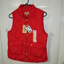 Woolrich NWT Womens Vest Size M See Measures Down Filled Excellent