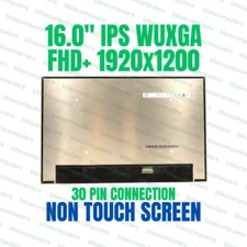 BOE NV160WUM-N43 V8.0 FHD+ 1920x1200 30 pin IPS Matte LCD Screen LED Display