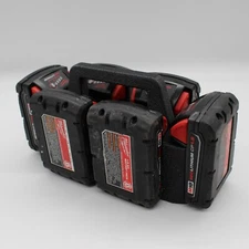 Milwaukee M18 6 Slot Battery Caddy Carrying Case Battery Holder