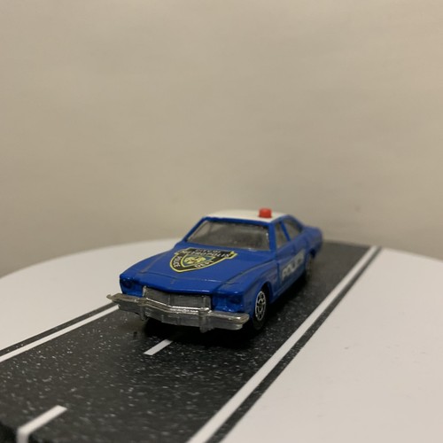Corgi Juniors #17 Superman City of Metropolis Police Car Buick Regal Blue - NRMT - Picture 15 of 21