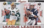 2011 Panini Prestige Aaron Rodgers Tom Brady #4