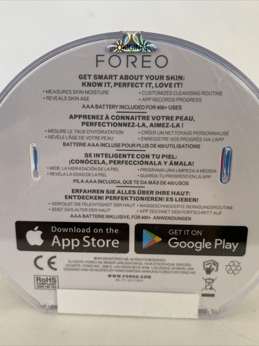 Foreo LIMA FOFO Smart Beauty Coach FACIAL CLEANSING BRUSH AQUAMARINE NEW NRFP - Picture 6 of 6