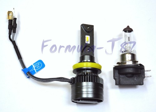 LED G8 Canceler H11B 4300K Stock Two Bulbs Head Light Low Beam Fan Cool Upgrade - Picture 5 of 12
