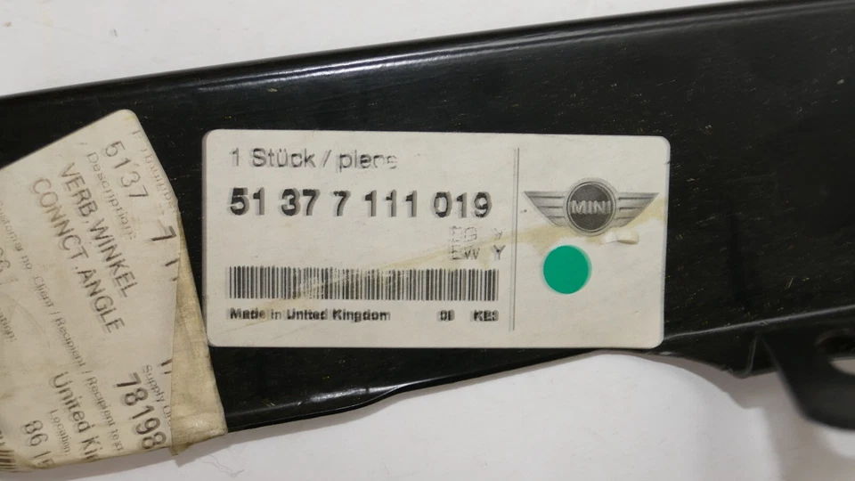 Mini Connection Angle for Rear Left Electric Window 51377111019 - Image 3 of 4