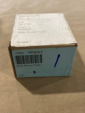 Delta RP 6025 Round Shower Arm Flange MATTE WHITE New in Box 