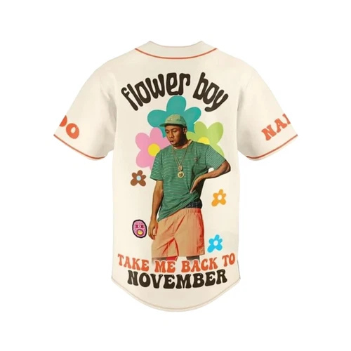 Tyler The Creator Baseball Jersey,Custom Baseball Jersey