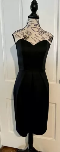 Little Black Dress Size 4 Strapless LBD