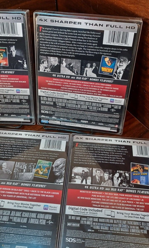 Mumie/Schwarze Lagune/Dracula/Frankenstein/Wolfsmann STEELBOOKS-mit HÜLLEN-NEU! - Bild 11 von 14