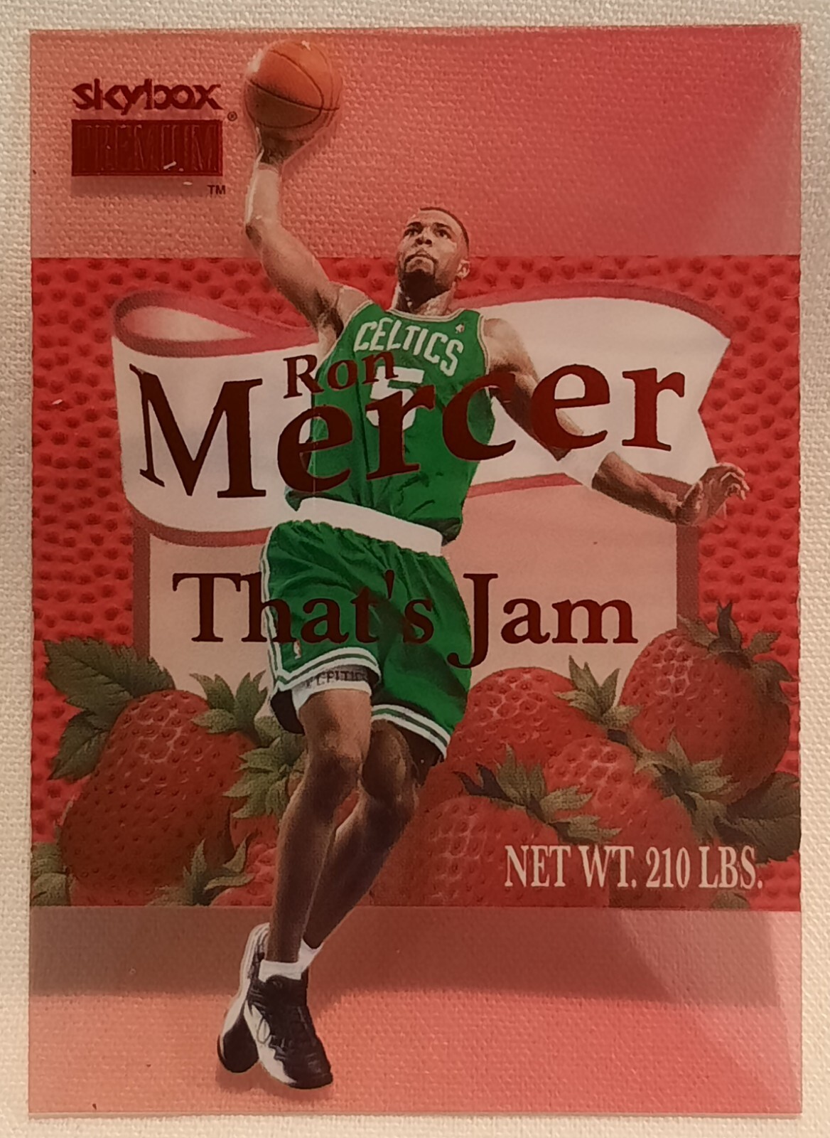 🚨 Rare 1998 Skybox Premium That's Jam #5 Ron Mercer Kentucky Celtics Mint!