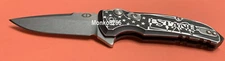 HOGUE X1-MICROFLIP Manual Flipper 2.75" Drop Point Blade Custom Outlaw Ordnance