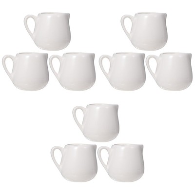 Soße Krug Kleine Kaffee Krug Sauce Tasse Keramik Tee Krug Creamer Krug Weiß