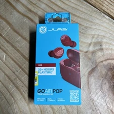 JLab Go Air POP True Wireless Earbuds, Bluetooth, Microphone, In-Ear C