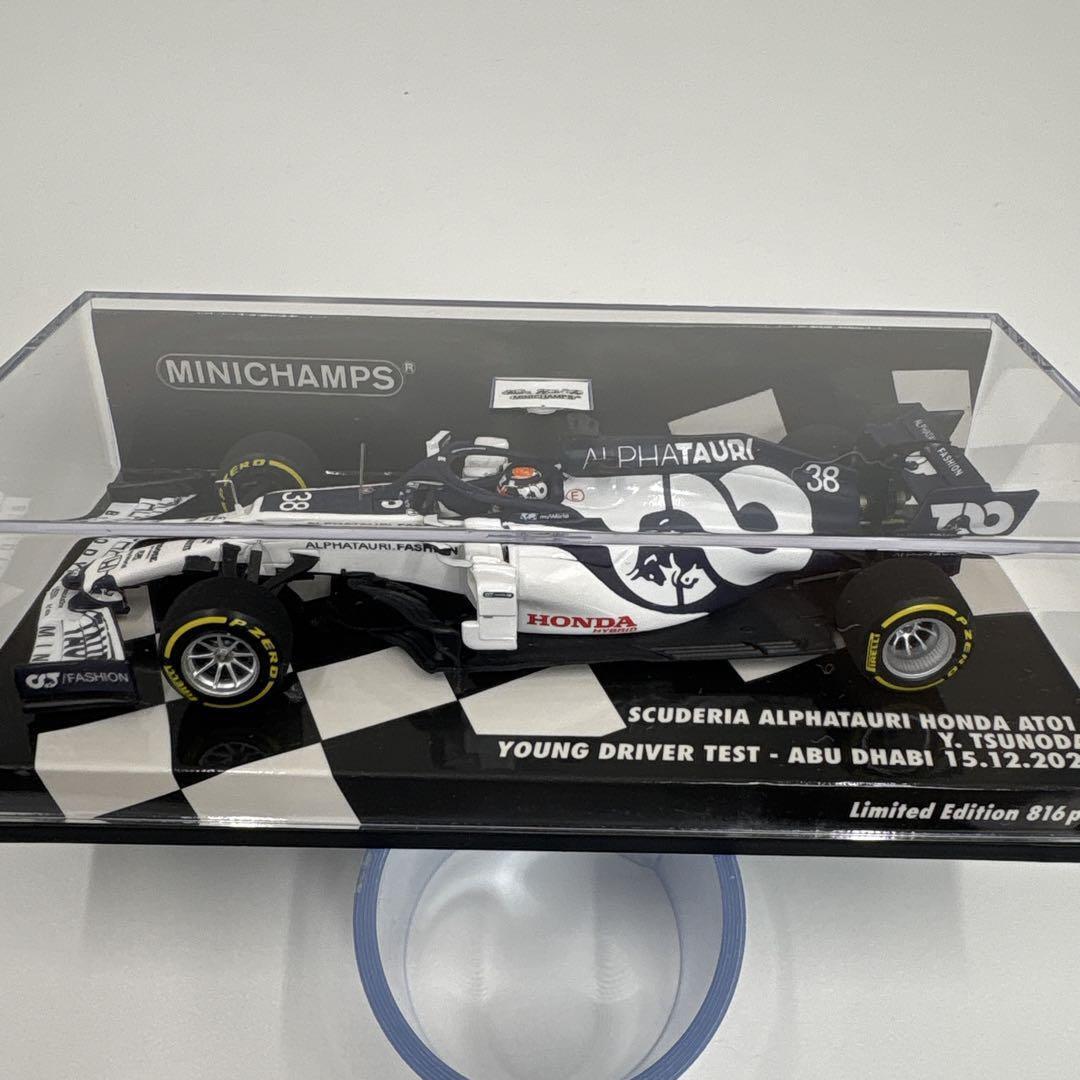 MINICHAMPS 角田裕毅  1/43 スクーデリア アルファタウリ ホンダ MINICHAMPS（ミニチャンプス）1/43 スクーデリア アルファタウリ