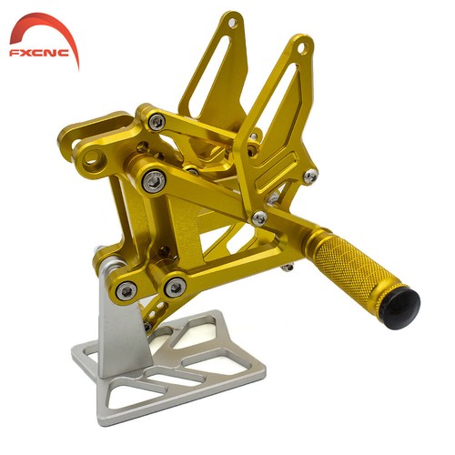 CNC Rearsets Footpegs Pedal For MV Agusta F3 675 EAS Brutale 2012-2015 2016 2017 - Picture 5 of 12