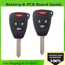 2 For 2008 2009 2010 2011 2012 2013 Jeep Liberty Dodge Avenger Remote Key Fob 2 For 2008 2009 2010 2011 2012 2013 Jeep Liberty Dodge Avenger Remote Key Fob
