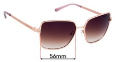 SFx Replacement Sunglass Lenses fits Michael Kors MK1087 Cancun - 56mm Wide