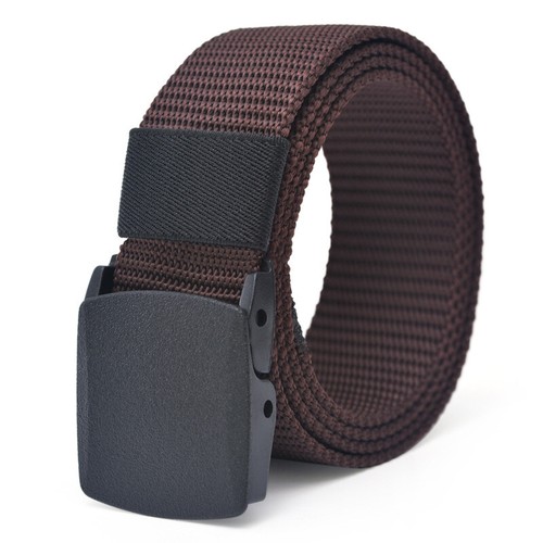 Plastic Steel Buckle Military Army Belts Canvas Belt Waist Solid Color Belt ⌒ ∂ - Picture 9 of 19