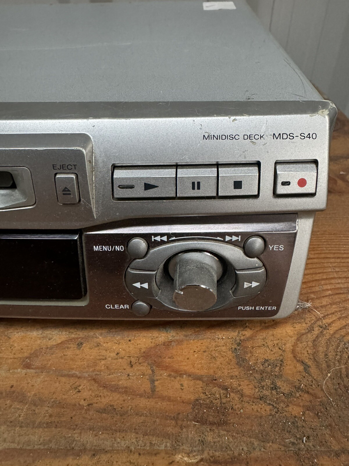 Sony MDSS40 Minidisc Player/recorder eBay