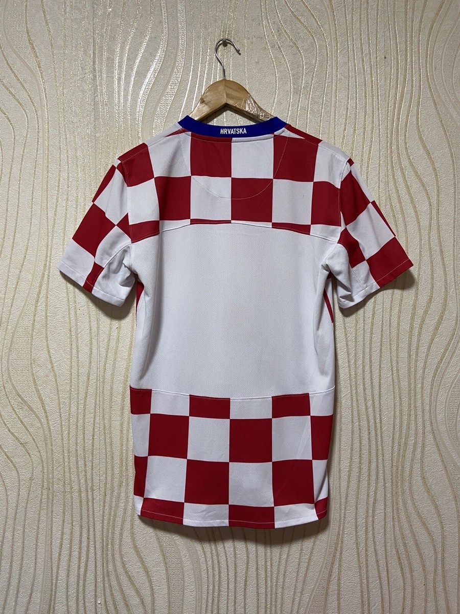 CROATIA 2008 2009 HOME FOOTBALL SHIRT SOCCER JERSEY NIKE sz S MEN