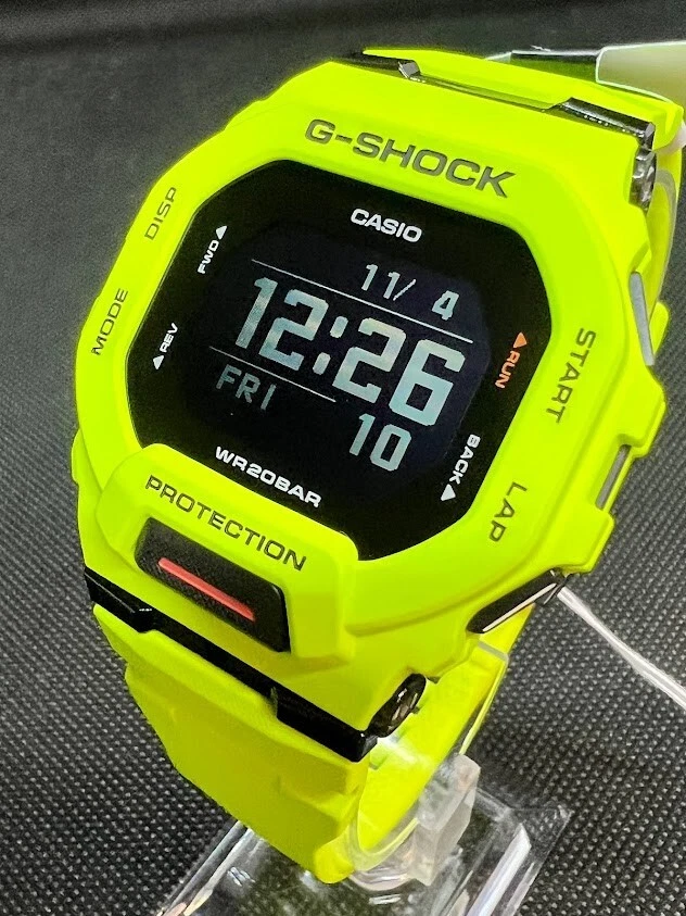 CASIO G-SHOCK GBD-200-9JF G-SQUAD Bluetooth Yellow Men’s Watch Japan