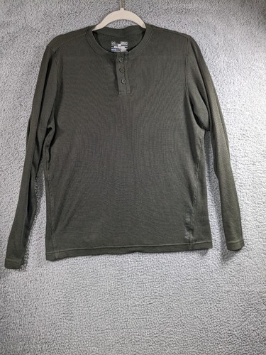 Henley Shirt Tb12 Sleepwear Under Armour Shirt Mens Size Large Tan