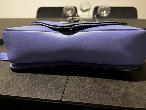 Women’s Steve Madden BGINEVRA Satchel Crossbody Bag With Lock ~ Purple NWT - Picture 12 of 12