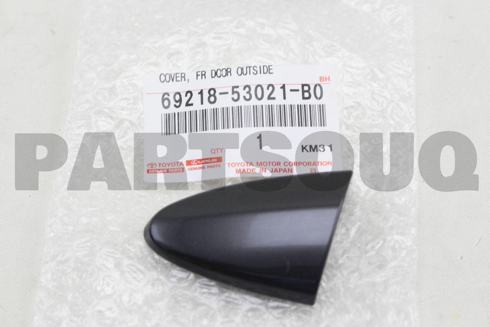 6921853021B0 Genuine Toyota COVER, FRONT DOOR OUTSIDE HANDLE, LH 69218 ...