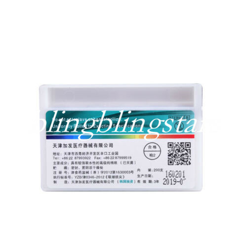 200 Pcs Dental Absorbent Paper Points Endodontic Gutta Percha Sterile #15-#40 - Picture 29 of 44