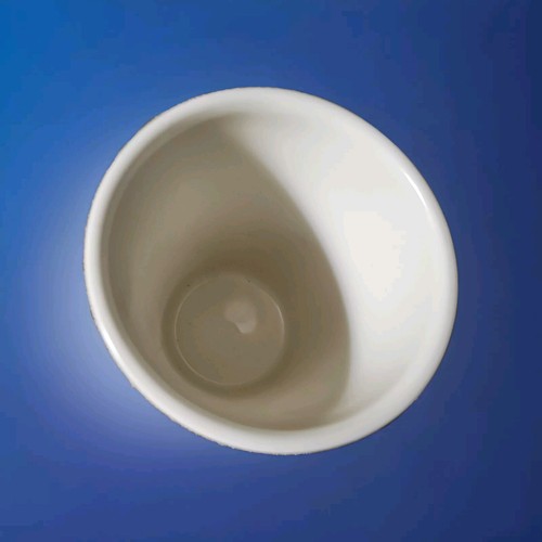 Tazza da caffè blu cane strega bianca nera manico 3D TESTA DI TAZZA dipinta a mano 10 oz - Foto 4 di 6