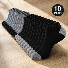 10 Pairs Low Cut Ankle Socks Breathable socks Cotton No Show Casual Sock