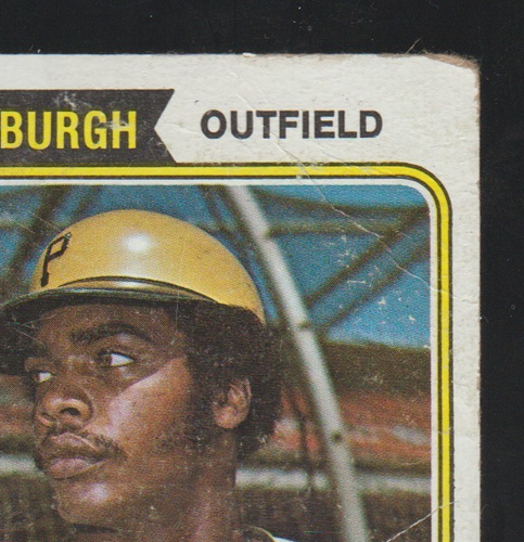 DAVE PARKER Pirates 1974 Topps Rookie Card #252 ONLY RC Poor Condition SEE SCANS - Picture 4 of 6