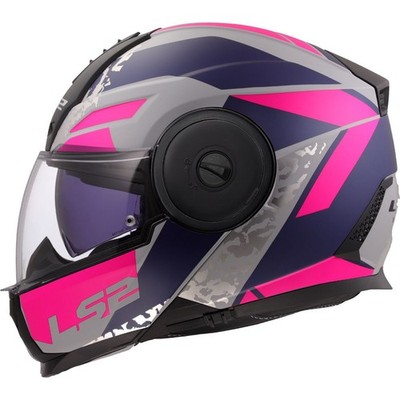 LS2 FF902 Scope II Helmet Oxide Grey Blue Purple