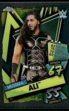 2021 Topps Chrome WWE Slam Attax #71 Mustafa Ali wrestling card