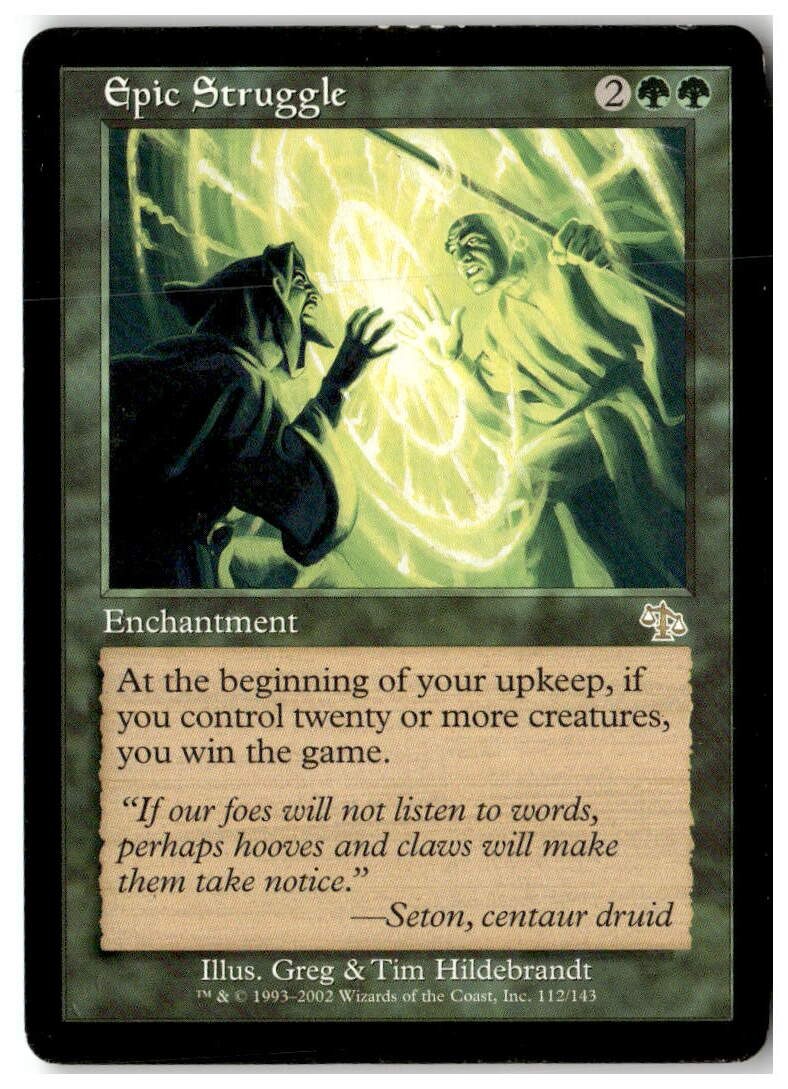 MTG Epic Struggle - Judgment Heavily Played English