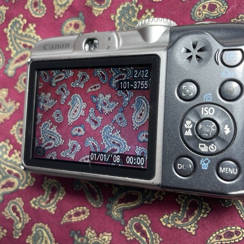 Canon PowerShot A1000 IS 10.0MP Compact Y2K Digital Camera Tested + Camera Case - Picture 10 of 22