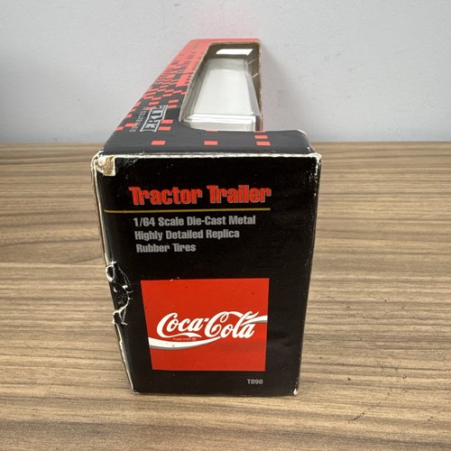 1994 ERTL Coca-Cola 1/64 Scale Die-Cast Metal Tractor Trailer *NEW-Box is rough* - Picture 6 of 6
