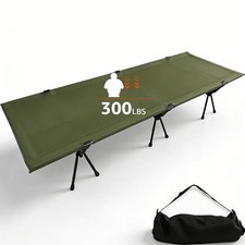 Folding Camping Cot, Versatile Backpacking Bed for Outdoor Camping and Hiking