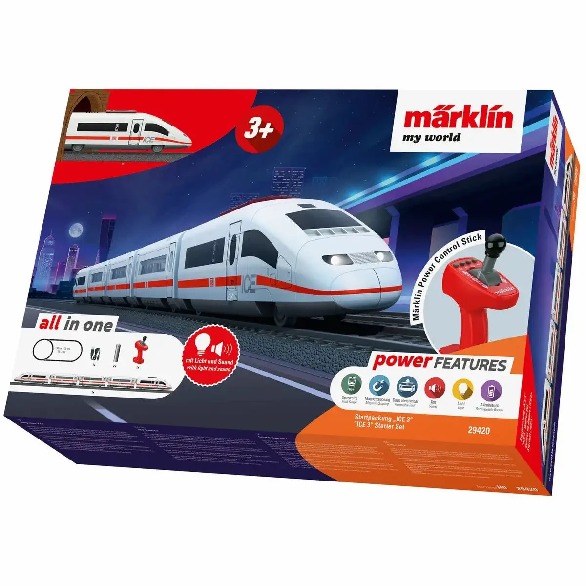 m&auml;rklin my world Startpackung ICE 3 &ndash; Spur H0 Vorbestellbar Lieferung ab 30.09.