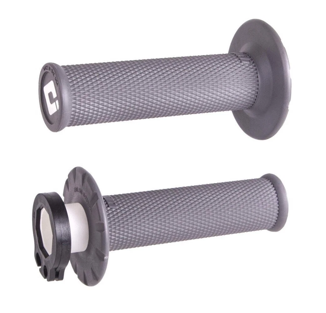 ODI No Waffle Lock On Grips - Graphite