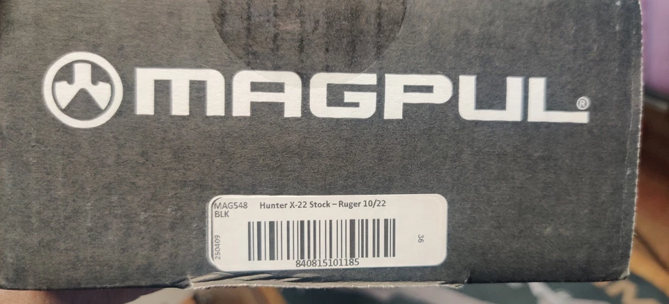 Magpul Hunter X-22 Stock Ruger Standard 10/22 Drop-In Design Negro MAG548-BLK Foto 2 de 4