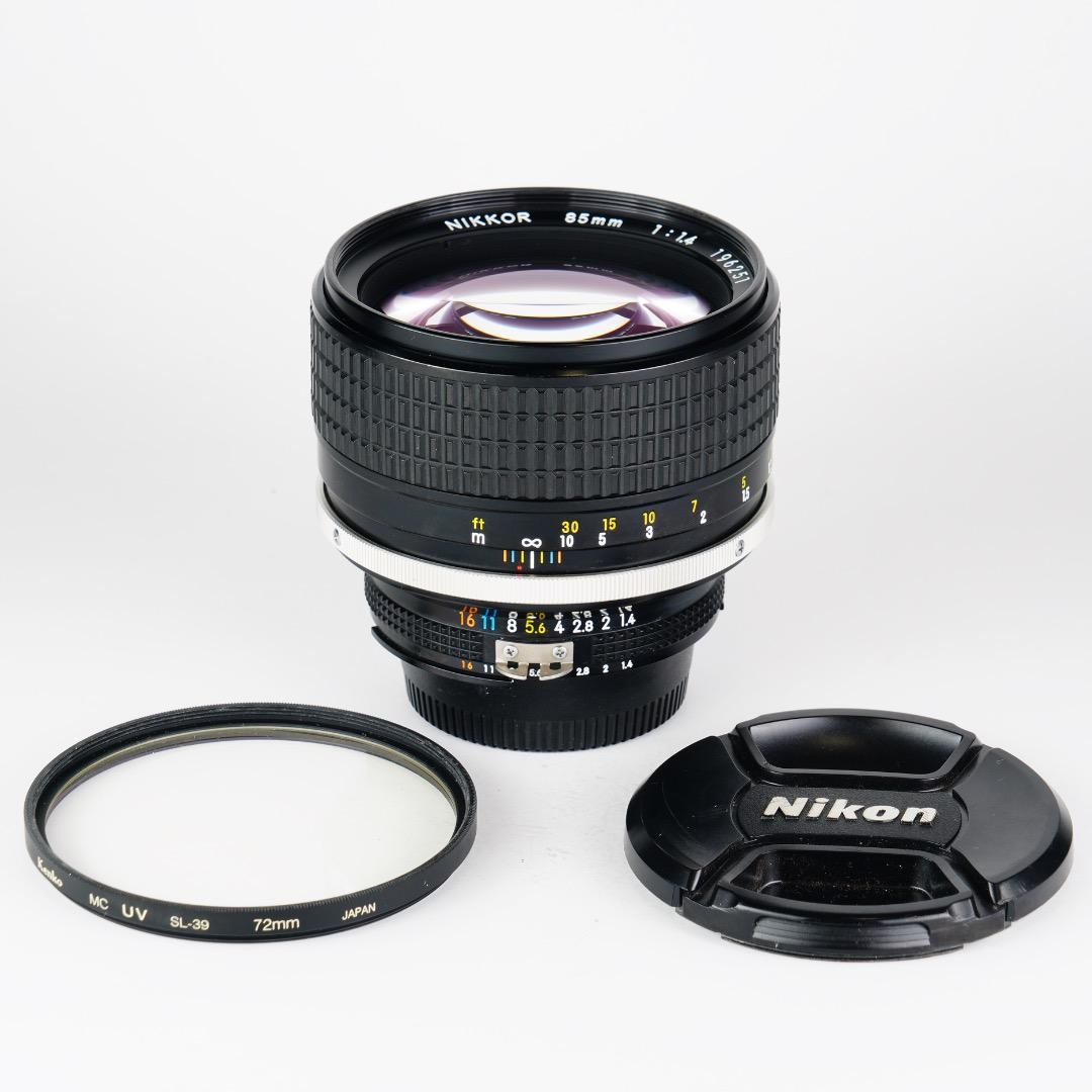 【極美品】動作◎ ニコン Ai-s Nikkor 85mm F1.4 257 Nikon AI-s Nikkor 85mm F1.4 257 594985 | eBay