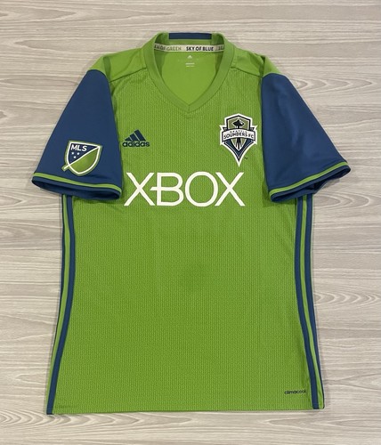 Adidas 2016/17 Seattle Sounders Dempsey #2 Soccer Jersey Green Mens Size Medium - Picture 5 of 9