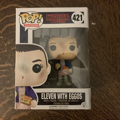 Funko Pop! Vinyl: Stranger Things - Eleven with Eggos #421