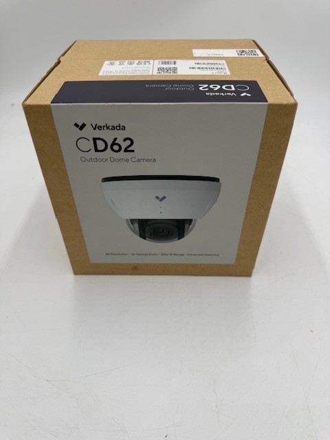 New Verkada CD62-30E-HW Dome Network Surveillance Camera Outdoor