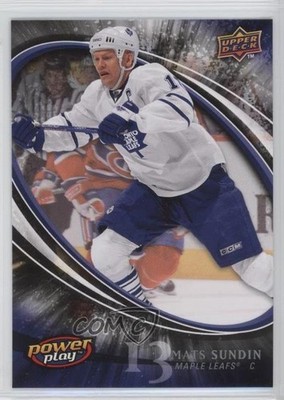 2008-09 Upper Deck Power Play Box Set Mats Sundin #277 HOF e6j