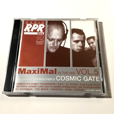 Tillmann Uhrmacher & Cosmic Gate   MaxiMal In The Mix Vol. 5 CD 2001 Trance READ
