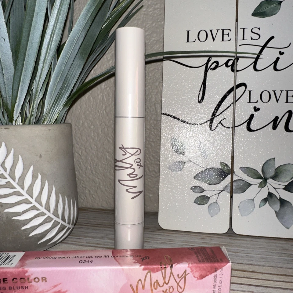 NIB Mally XO Beauty Couture Color Cheek Lifting Marker Liquid Blush Whisper Wine - Image 3 of 4