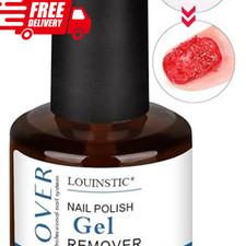 Gel Nail Polish Remover Fast 2-5 Min – No Soak No Foil, Low Odor, Safe for Natur