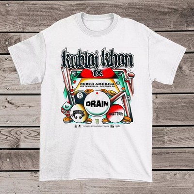 Kublai Khan TX North America Tour T SHIRT FULL SIZE S-5XL HL691